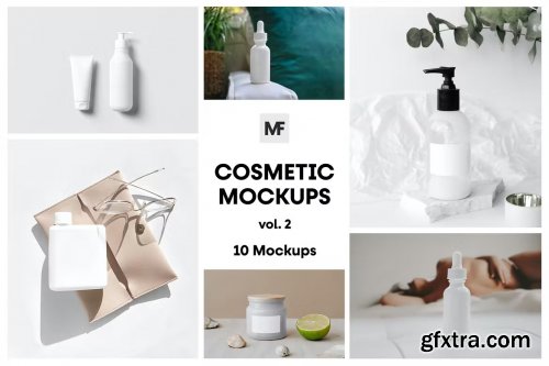 Cosmetic Packaging Mockups vol.2