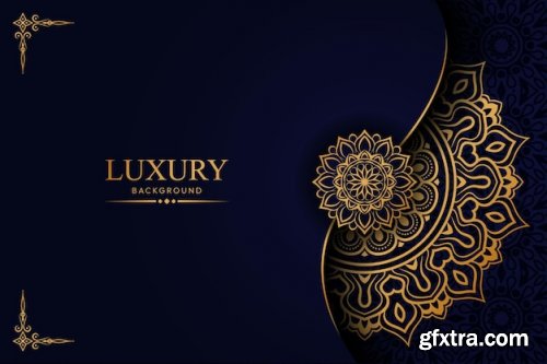 Luxury mandala background design