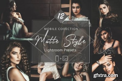 12 Mobile Lightroom Presets, Matte Style