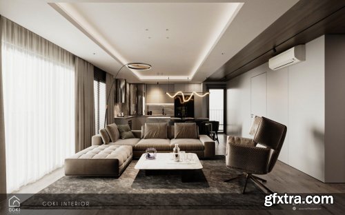 Apartment Interior by Nguyen Trang