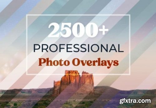  2500+ Professional Photo Overlays Bundle