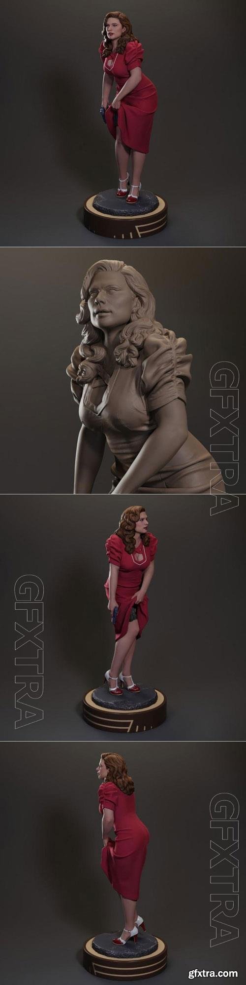 Peggy’s Secret - Agent Carter 3D STL 