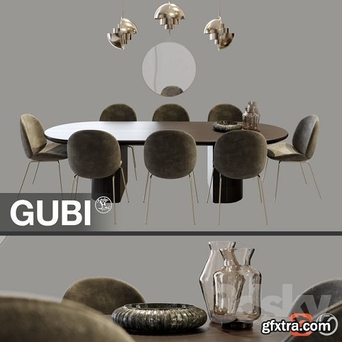 Gubi Dining Set 1