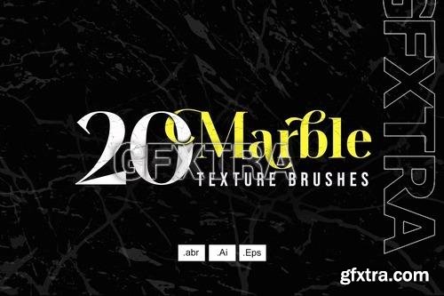 20 Marble Texture Brushes FYL36N9