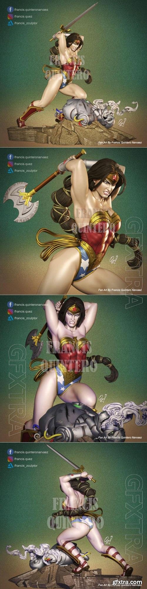 Wonder Woman 3D STL 