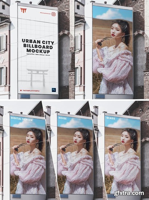 Urban City Billboard Mockup 5 7998AB8