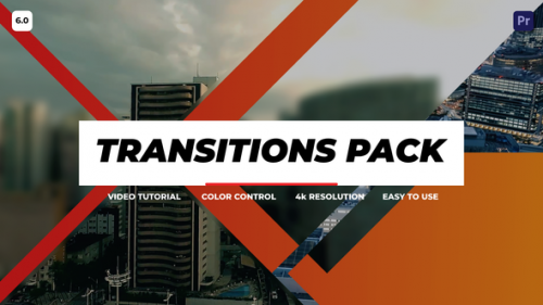 Videohive - Transitions Pack 6.0 - Premiere Pro - 38649281 - 38649281