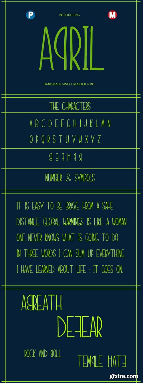 April Font