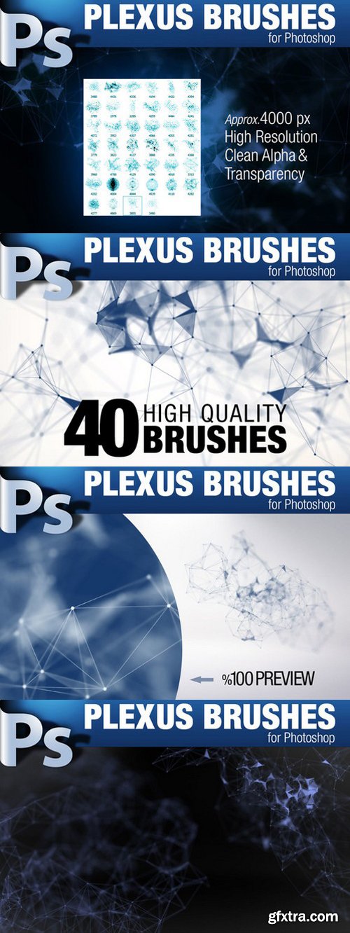 CG Plexus Brushes for Photoshop