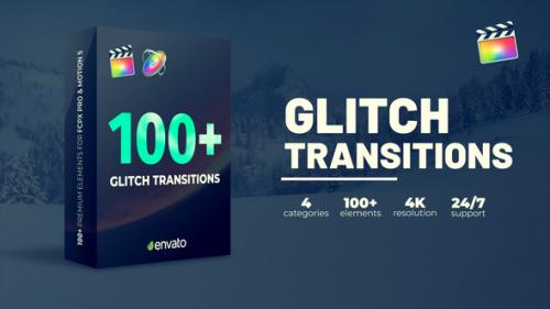 Videohive - Glitch Transitions | FCPX - 38667308 - 38667308