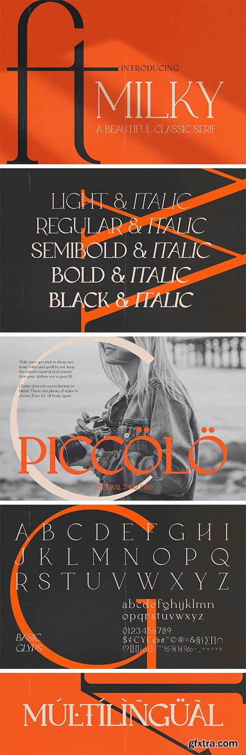 FTMilky Classic Serif FTMilky Classic Serif