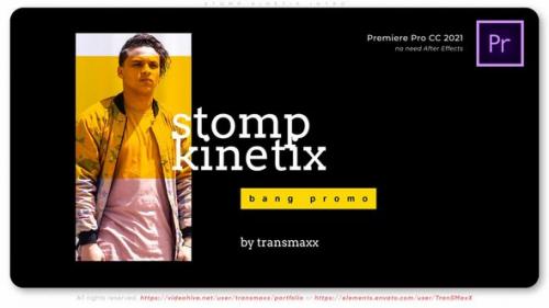 Videohive - Stomp Kinetix Intro - 38668525 - 38668525