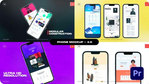 Videohive - Phone Mockup - Package 03 - Premiere Pro - 38700332 - 38700332