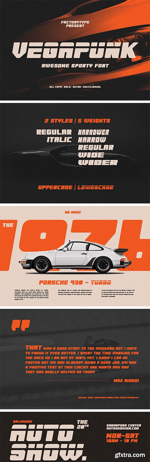 Vegapunk Font Family Vegapunk Font Family