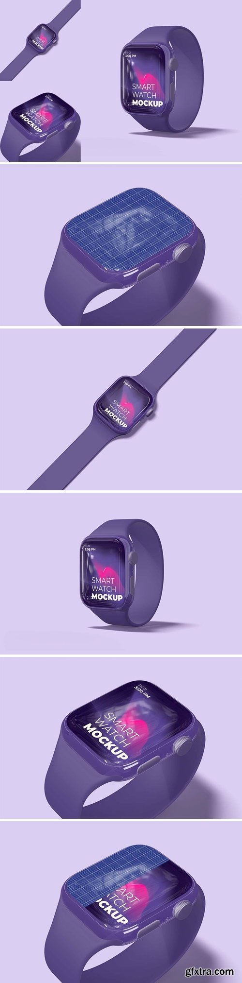 Smartwatch Mockup or Apple Watch Mockup ES3W9T6