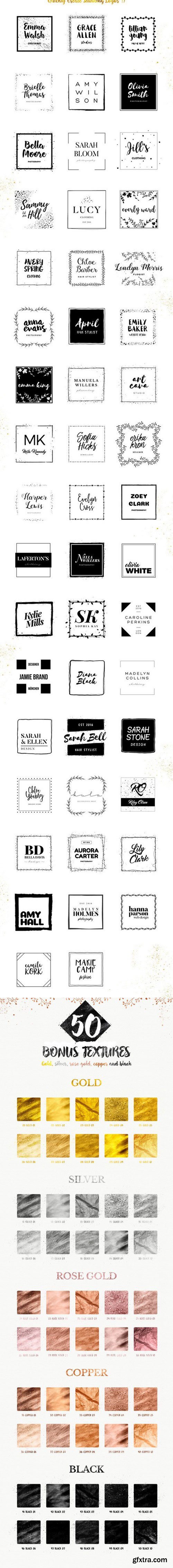 Feminine Logo Creator Square Edition