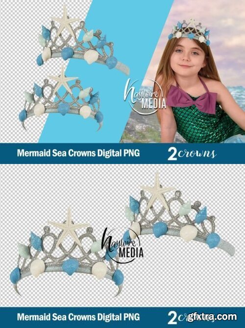 Mermaid Princess Sea Crown
