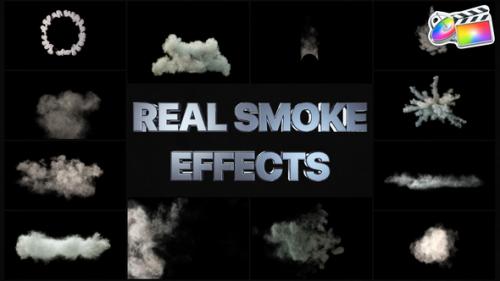 Videohive - Real Smoke Effects for FCPX - 38743644 - 38743644