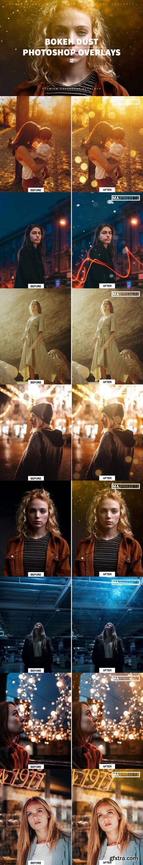 200 BOKEH & DUST OVERLAYS