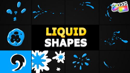 Videohive - Liquid Shapes | FCPX - 38779787 - 38779787