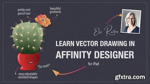 Vector drawing in Affinity Designer for iPad: plants!
