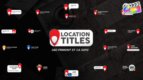 Videohive - Location Titles for FCPX - 38855620 - 38855620