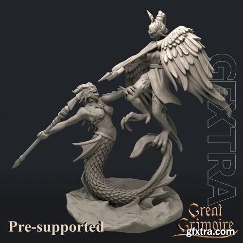 Harpy vs Siren 3D Print