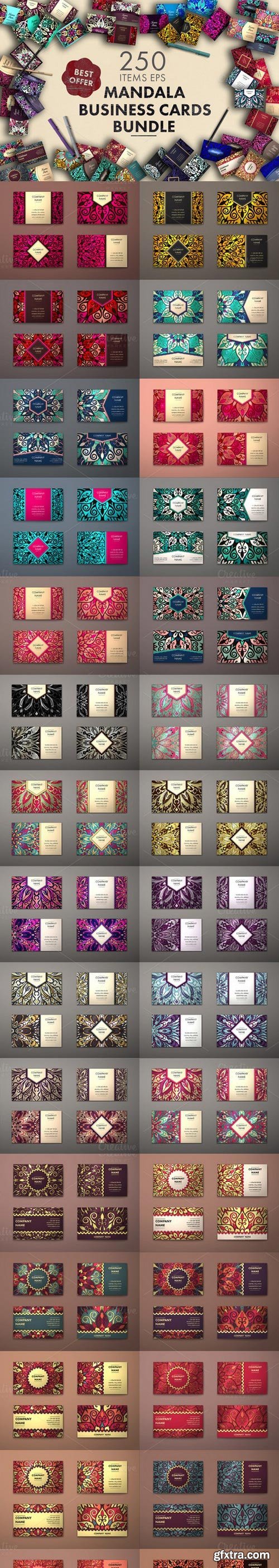 Business cards bundle