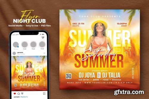Summer Party Flyer - Joya KPKN9W6