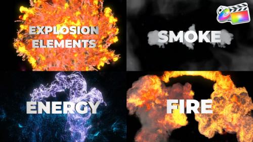 Videohive - VFX Explosion Pack for FCPX - 38901578 - 38901578