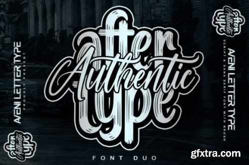  Authentic After Type Font