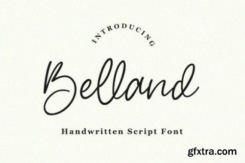  Belland Font
