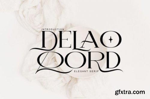  Delao Qord Font