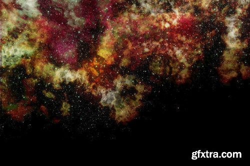 CreativeMarket - Nebula Star Clusters(Brushes, PNG) 7342247