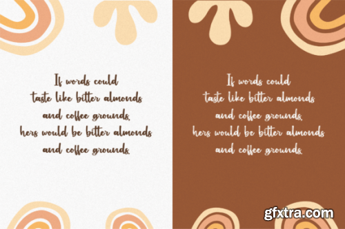  Bloomi Almond Font