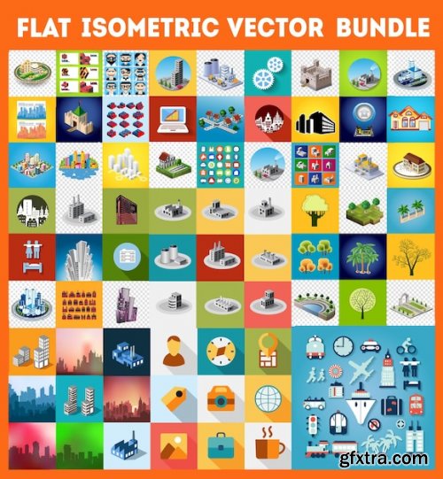 Flat Isometric Big bundle set
