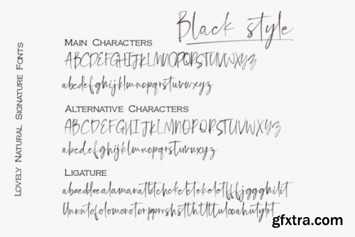  Black Style Font