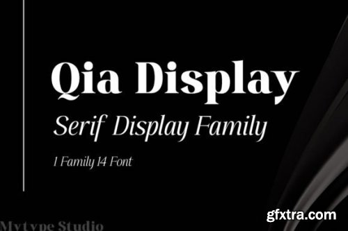  Qia Display Font
