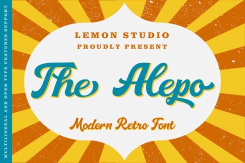  The Alepo Font