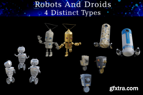Sci-FI Robots and Droids Pack