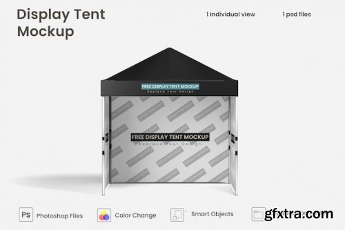 Display tent mockup 