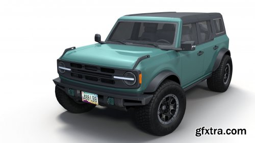 Cgtrader Ford Bronco 2021 Gfxtra