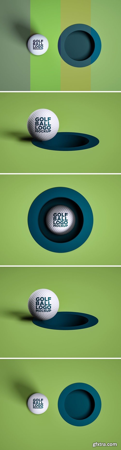 Golf Ball Logo Mockup 003 UCTUHBV
