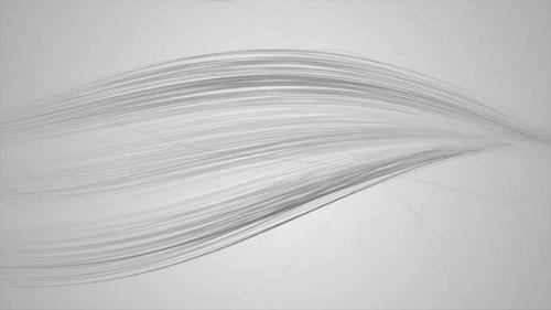 Videohive - Abstract Gray Lines Moving Slowly - 38951231 - 38951231