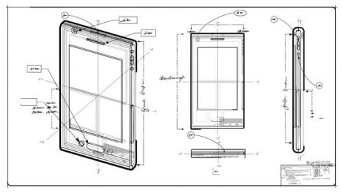 Videohive - Smartphone Technical Drawing - 38951320 - 38951320