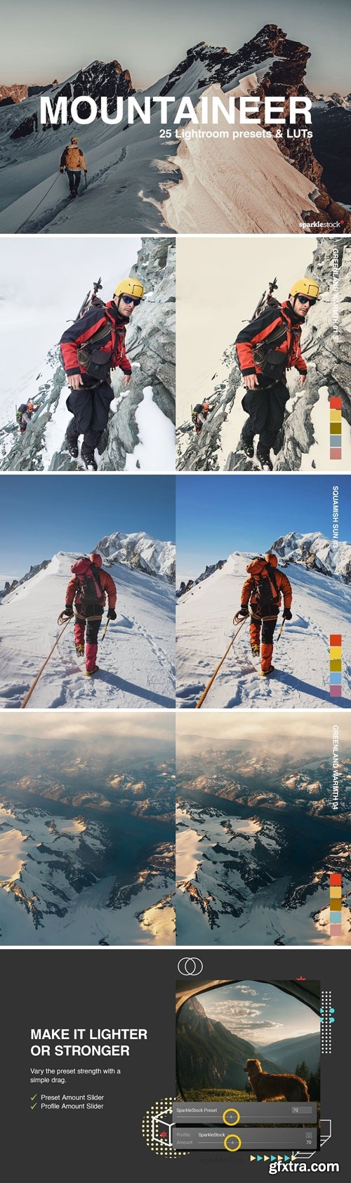 25 Mountaineer Lightroom Presets and LUTs TPHHS76