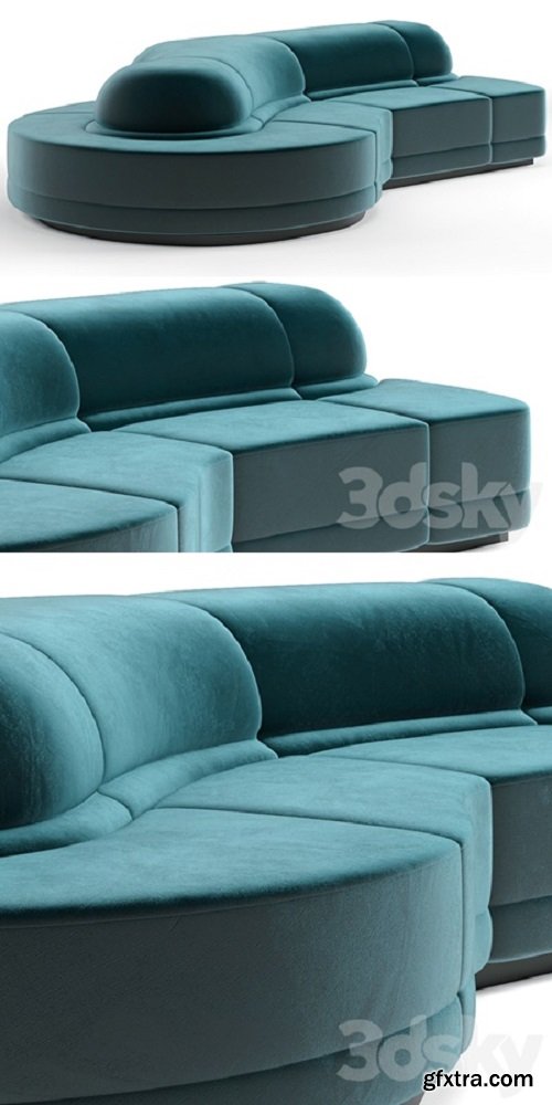 Canapé rond sofa