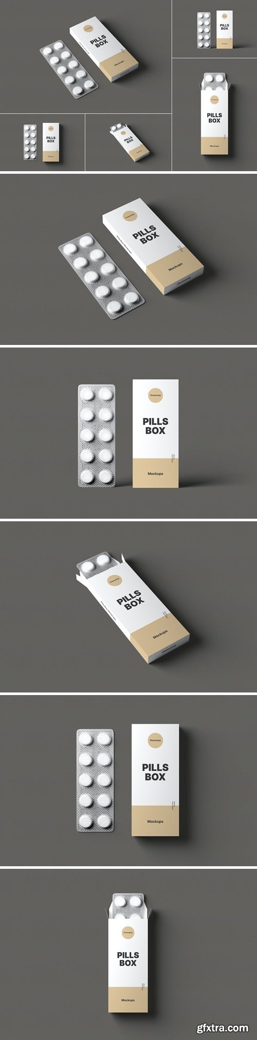 Pills Box Mockups U4W55Q2