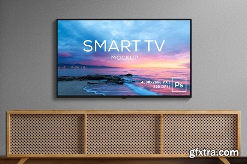 Smart Tv Mockup v1 VBA3839