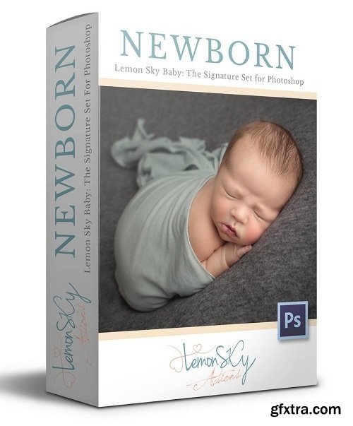 Signature Newborn PHOTOSHOP ACTION Collection